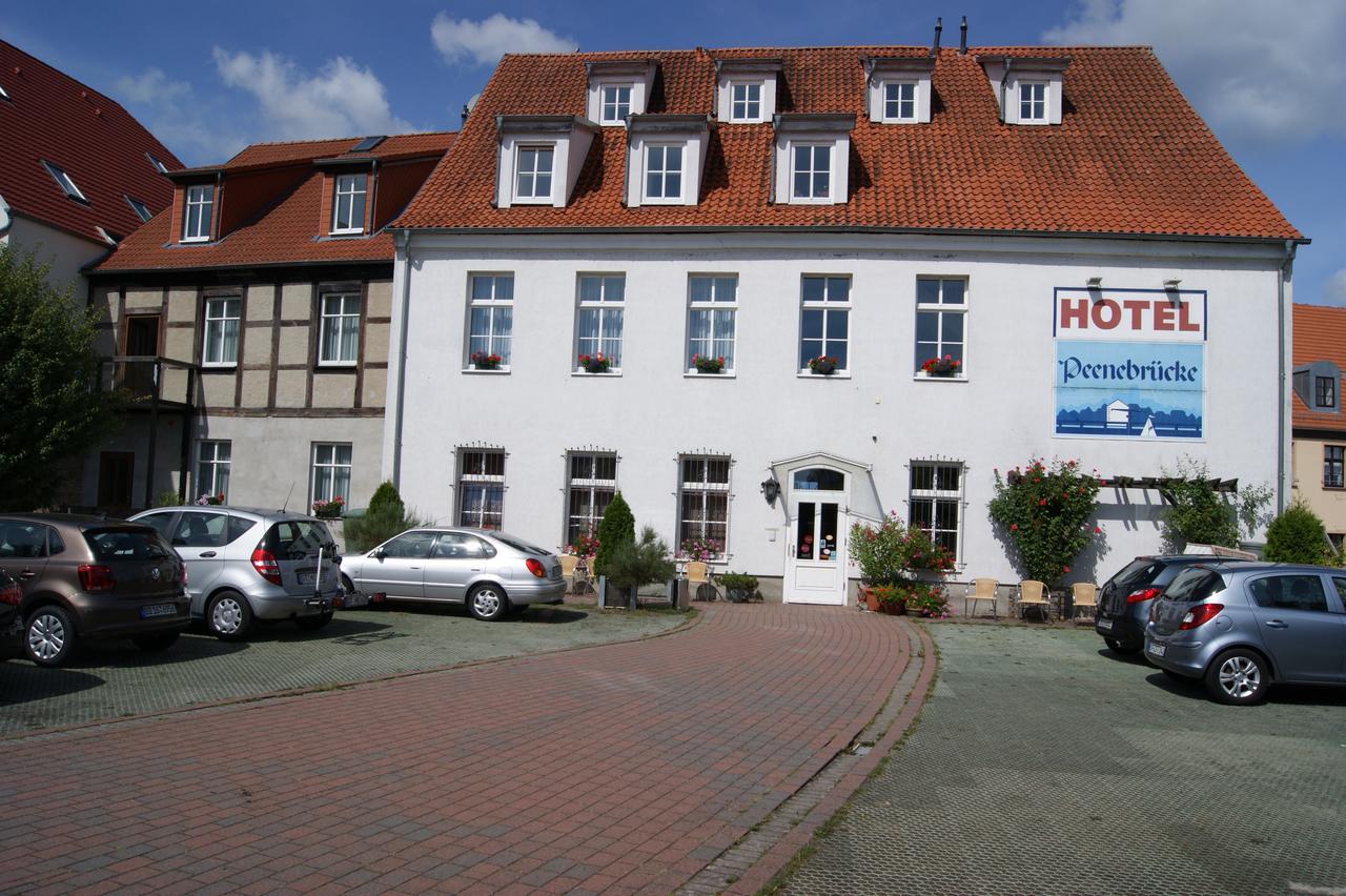 Hotel Peenebrücke Wolgast Buitenkant foto